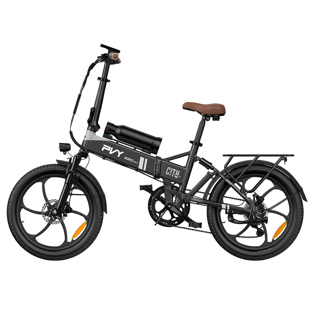 PVY Z20 MAX Electric Bike 20" Tires 750W Motor 36V 25.6Ah Dual Battery