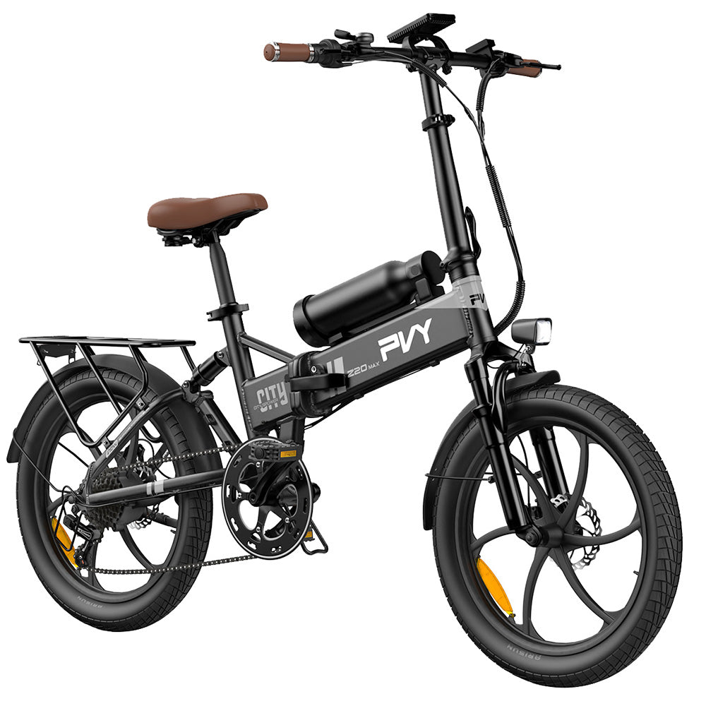 PVY Z20 MAX Electric Bike 20" Tires 750W Motor 36V 25.6Ah Dual Battery