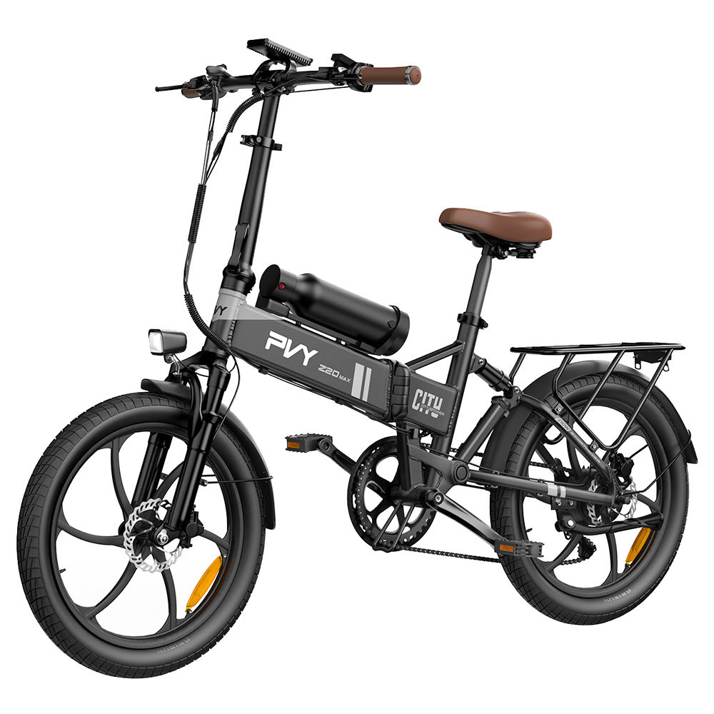 PVY Z20 MAX Electric Bike 20" Tires 750W Motor 36V 25.6Ah Dual Battery