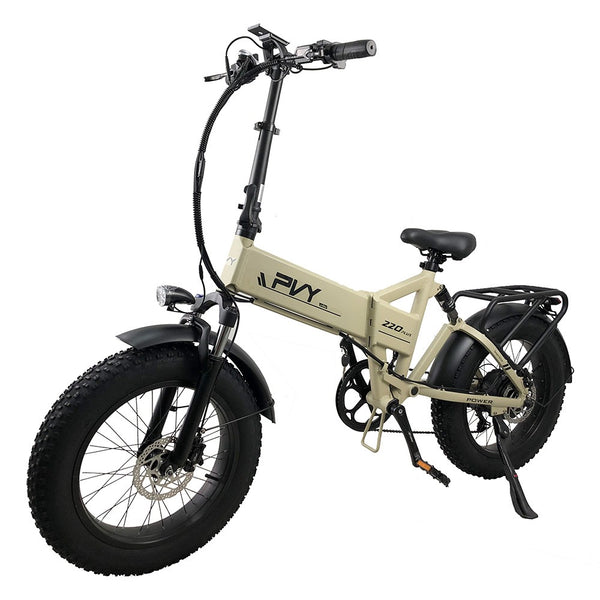 PVY Z20 Plus Electric Bike 20" Fat Tires 1000W Motor 48V 16.5Ah Battery