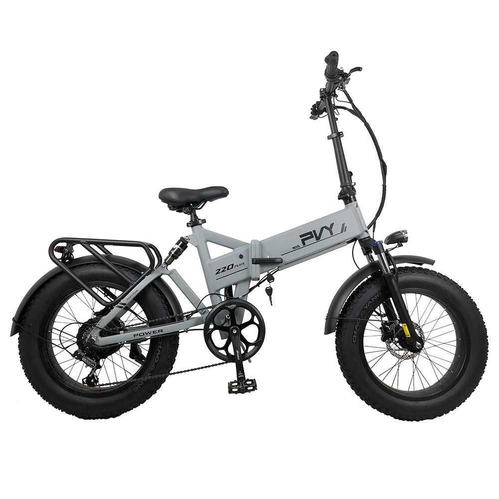 PVY Z20 Plus Electric Bike 20" Fat Tires 500W Motor 48V 14.5Ah Battery