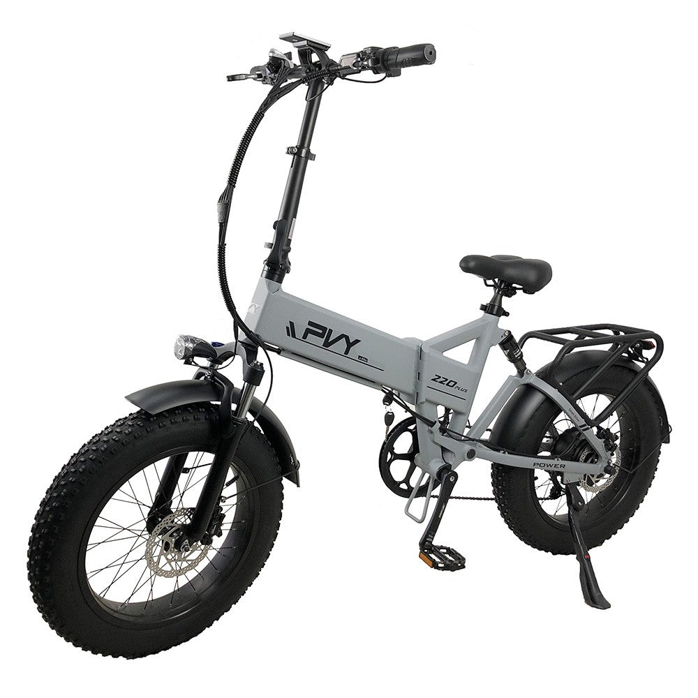 PVY Z20 Plus Electric Bike 20" Fat Tires 500W Motor 48V 14.5Ah Battery