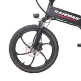 RANDRIDE YA20 Electric Bike 20" Tires 500W Motor