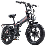 RANDRIDE YX20M-2 Electric Bike 20" Off-Road Fat Tires Dual 1000W Motor