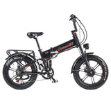 RANDRIDE YX20M-2 Electric Bike 20" Off-Road Fat Tires Dual 1000W Motor