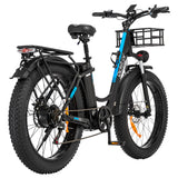 Ridstar MN26 Electric Bike 26" Fat Tires 750W Motor 48V 20Ah Battery