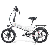 SAMEBIKE 20LVXD30 Electric Bike 20" Tires 350W Motor 48V 10Ah Battery