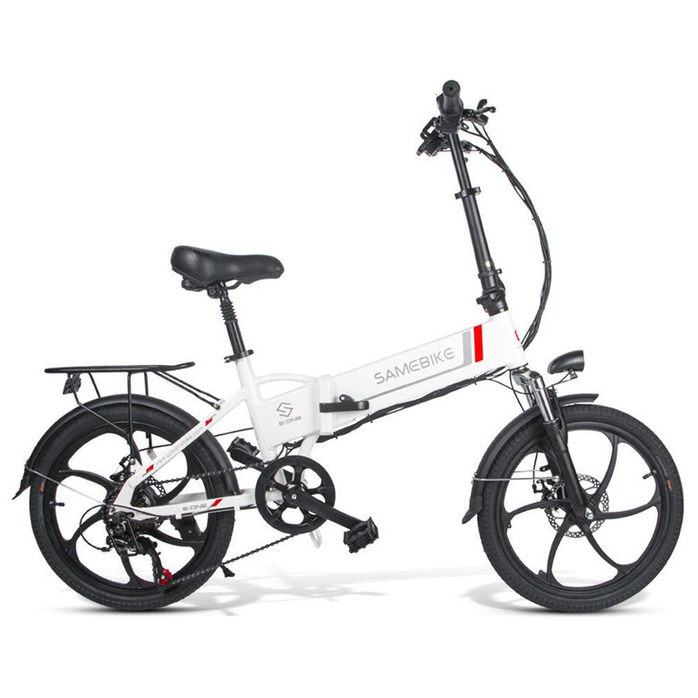 SAMEBIKE 20LVXD30 Electric Bike 20" Tires 350W Motor 48V 10Ah Battery