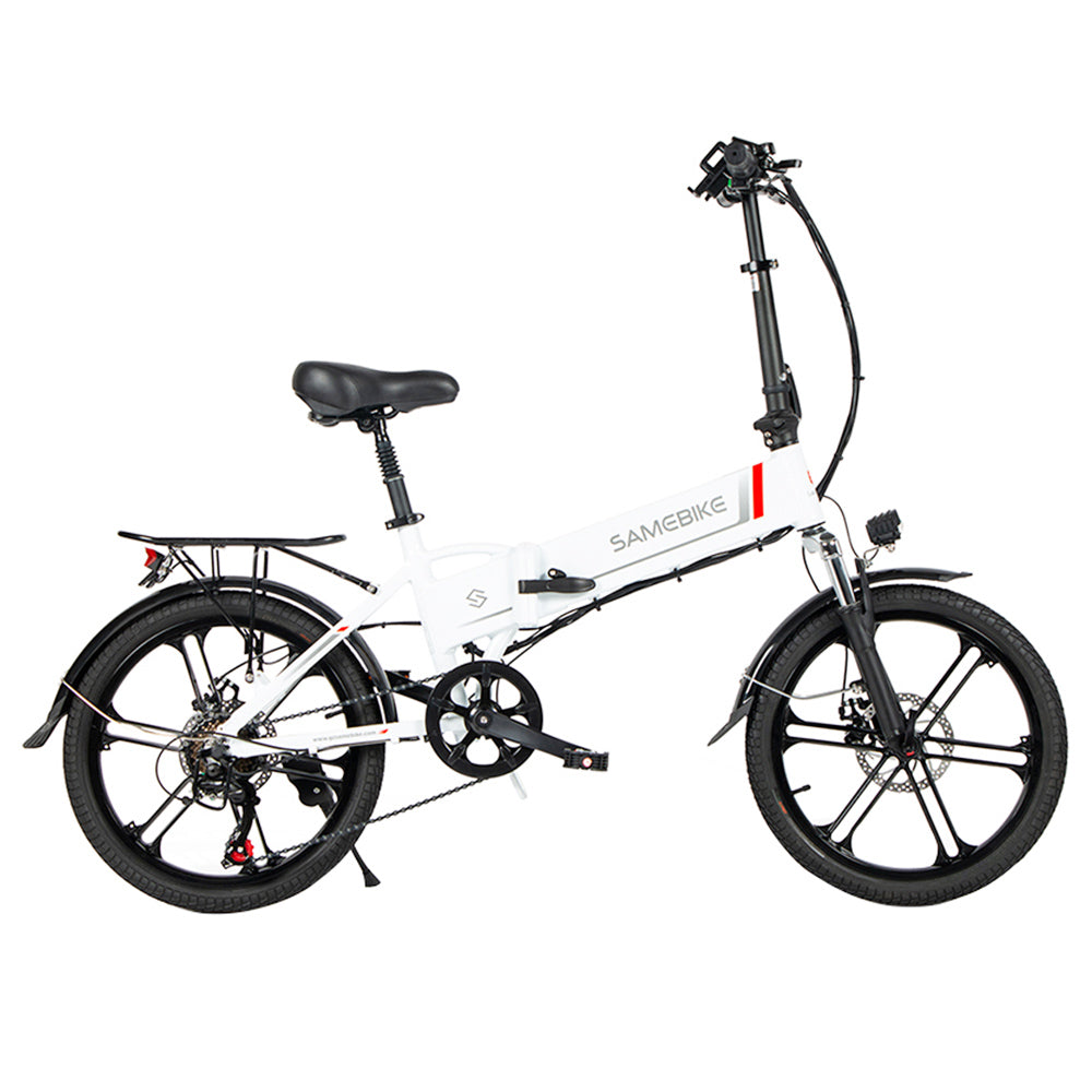 SAMEBIKE 20LVXD30-II Electric Bike 20" Tires 350W Motor 48V 10Ah Battery