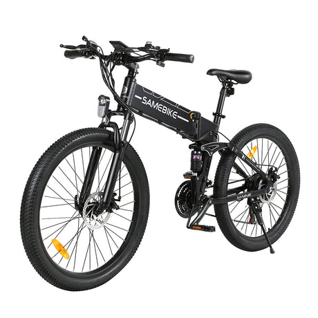 SAMEBIKE LO26-II FT Wheel Electric Bike 26" Tires 750W Motor 48V 12.5Ah Battery