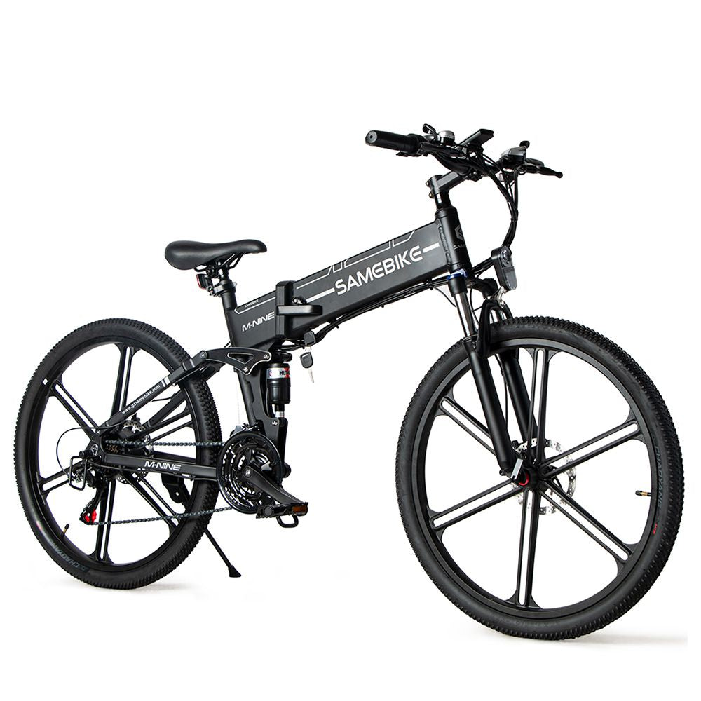 SAMEBIKE LO26-II IT Wheel Electric Bike 26" Tires 500W Motor 48V 10Ah Battery