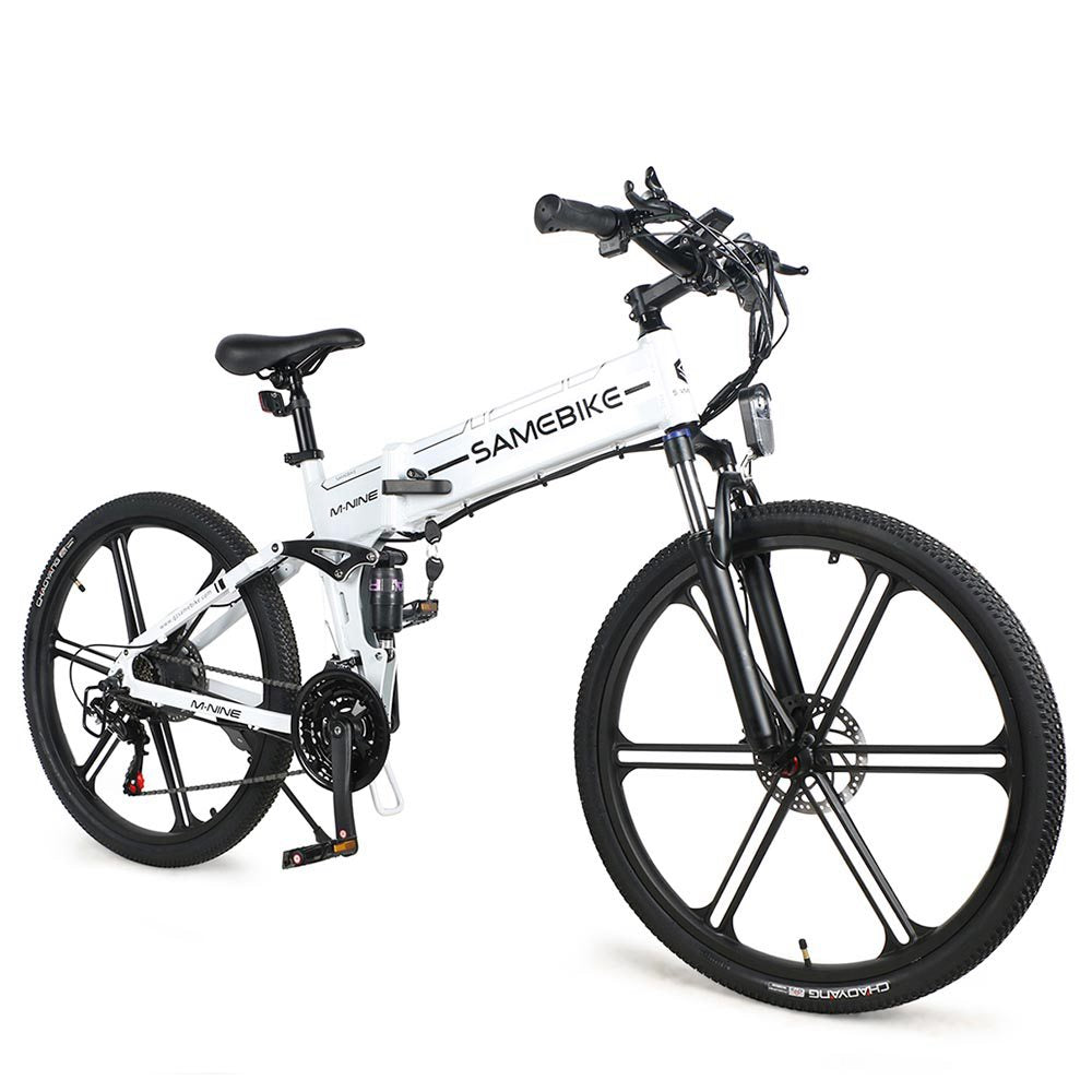 SAMEBIKE LO26-II IT Wheel Electric Bike 26" Tires 500W Motor 48V 10Ah Battery