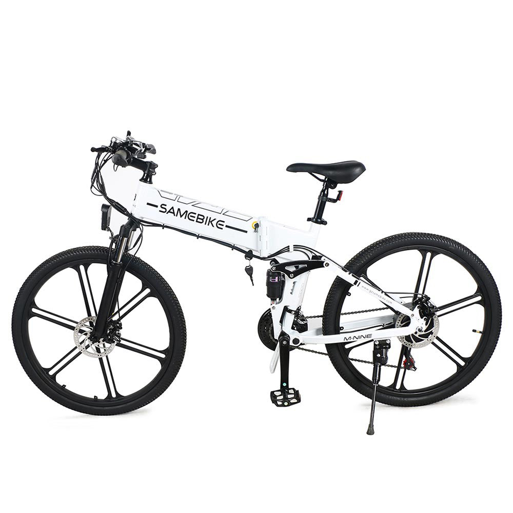 SAMEBIKE LO26-II IT Wheel Electric Bike 26" Tires 500W Motor 48V 10Ah Battery