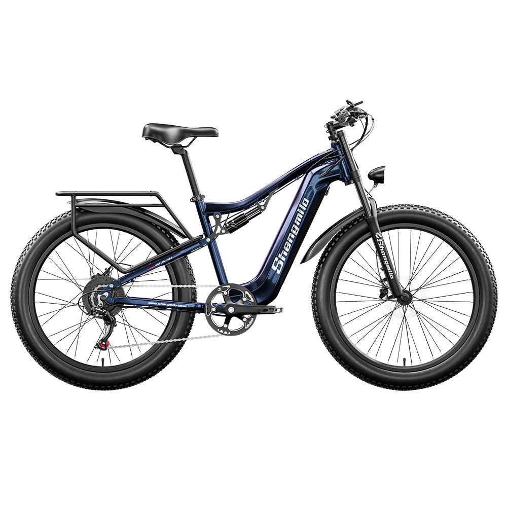 Shengmilo MX03 2023 Electric Bike 26" Fat Tires 500W Motor 48V 15Ah Battery