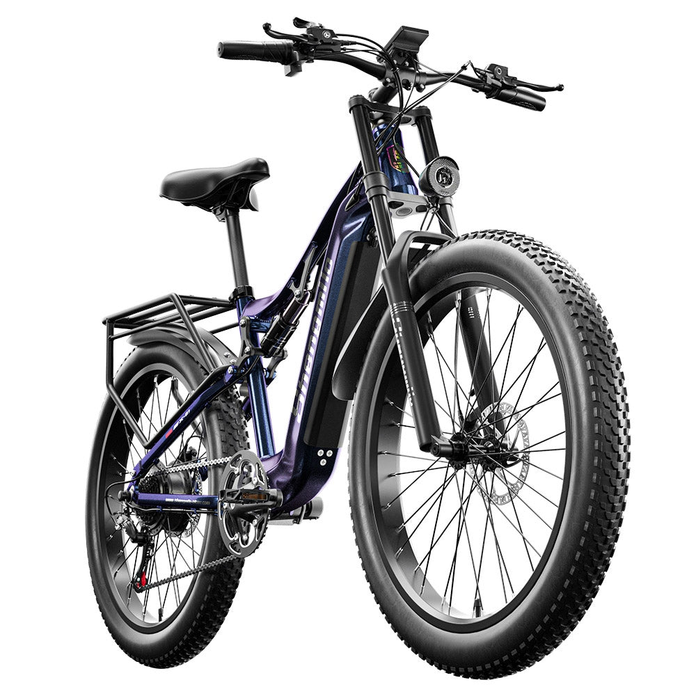 Shengmilo MX03 2023 Electric Bike 26" Fat Tires 500W Motor 48V 15Ah Battery