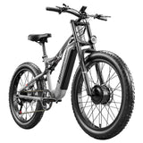 Shengmilo S600 Electric Bike 26" Fat Tires Dual 1000W Motors 48V 17.5Ah Battery