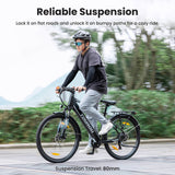 Touroll J1 Electric Trekking Bike 27.5" Tires 250W Motor 36V 15.6Ah Battery