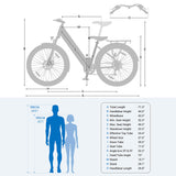 Touroll J1 ST Electric Trekking Bike 27.5" 250W Motor 36V 15.6Ah Battery