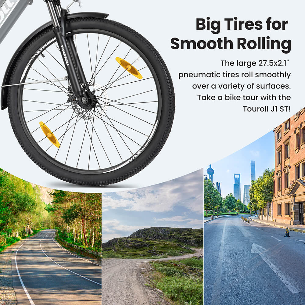 2-Pack Touroll J1 ST Electric Trekking Bike Offer