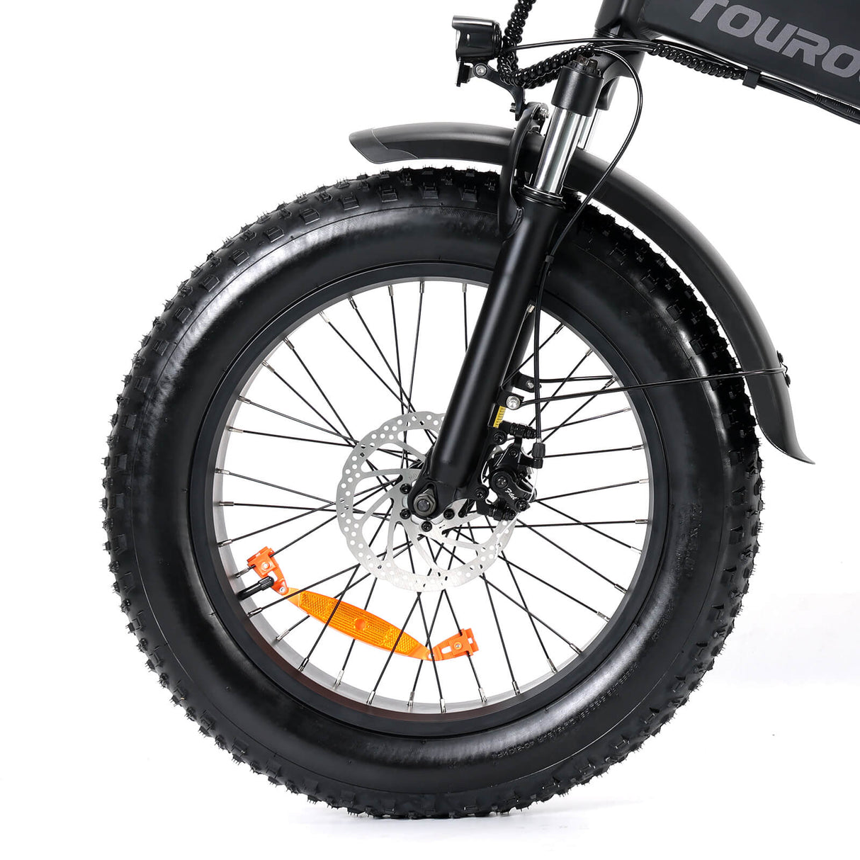 Touroll S1 Electric Mountain Bike 20" Fat Tires 750W 48V 15.6Ah Battery