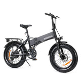 Touroll S1 Electric Mountain Bike 20" Fat Tires 750W 48V 15.6Ah Battery