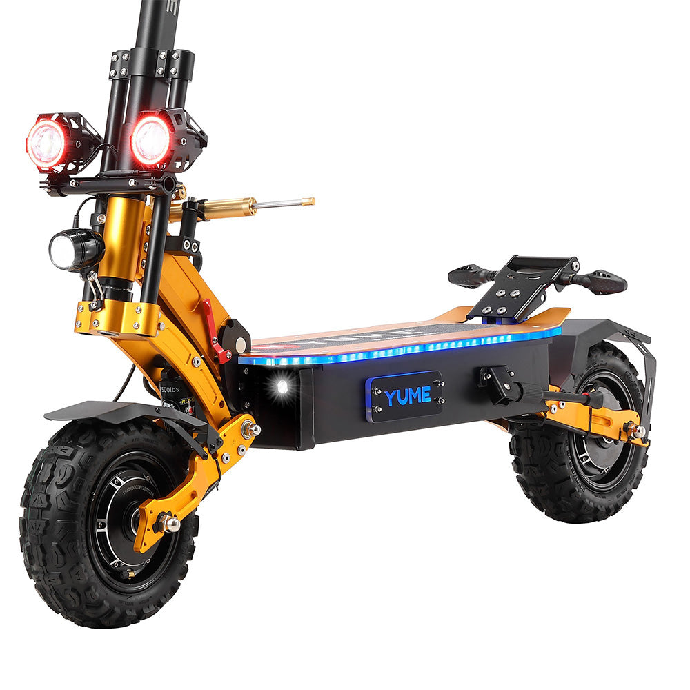 YUME X11+ Electric Scooter 11" Tires Dual 3000W Motors 60V 27Ah Battery